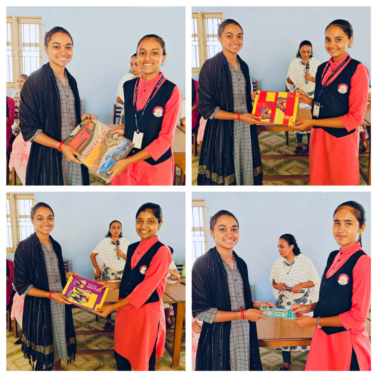 નમ્રતાગ્રીન ફાઉન્ડેશન દ્વારા ભાટિયાની શ્રી.આર.એસ.કંડોરિયા કન્યા વિધાલયમાં ચિત્ર સ્પર્ધા નું આયોજન કરવામાં આવ્યું હતું અને પ્રોત્સાહન માટે ઇનામ પણ આપવામાં આવ્યા હતા દીકરીઓને