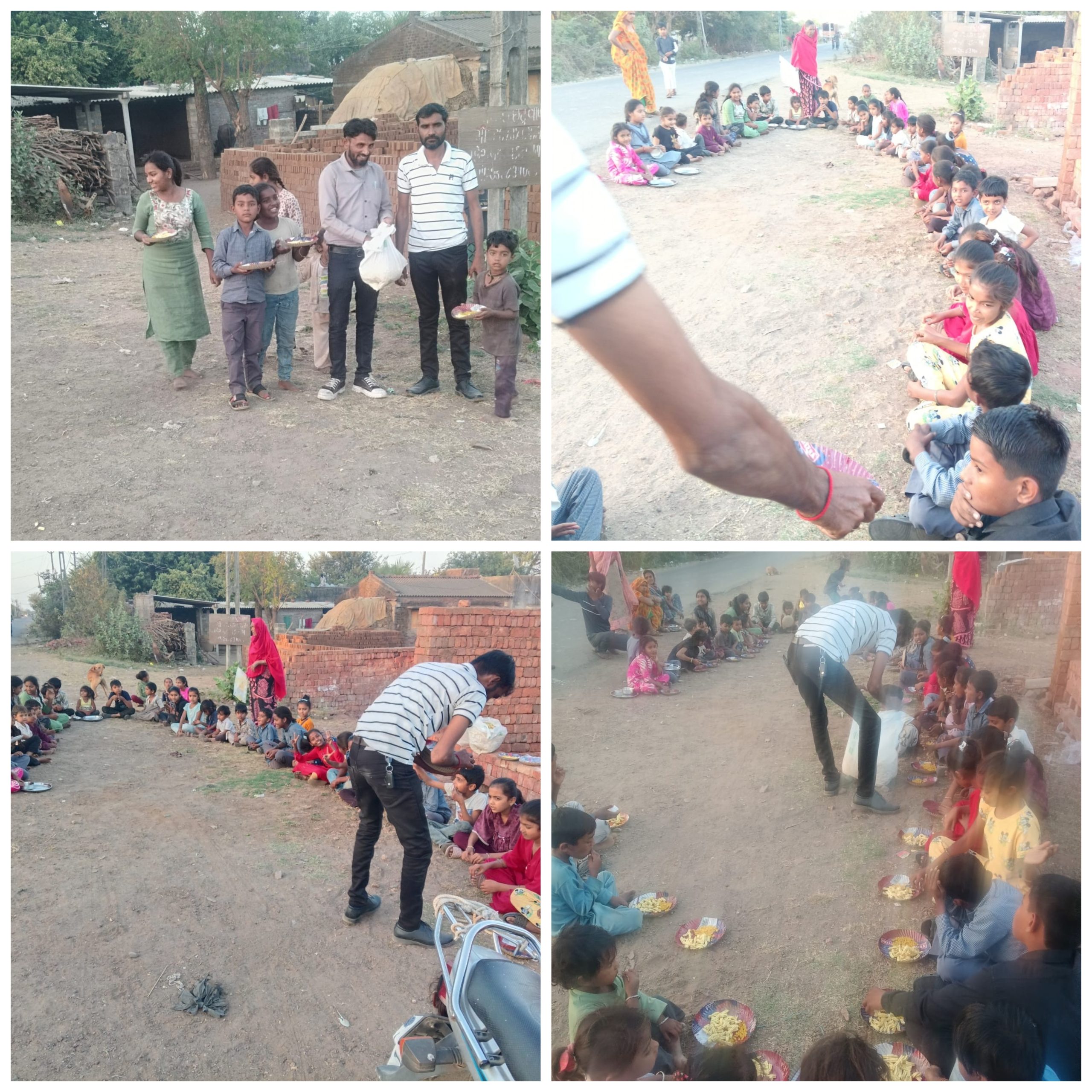 સેવા એ જ સાચી પૂજા: મેંદરડાની ઝૂંપડપટ્ટીમાં માસૂમ બાળકો વચ્ચે માનવતા મહેકાવતું નમ્રતાગ્રીન ફાઉન્ડેશન