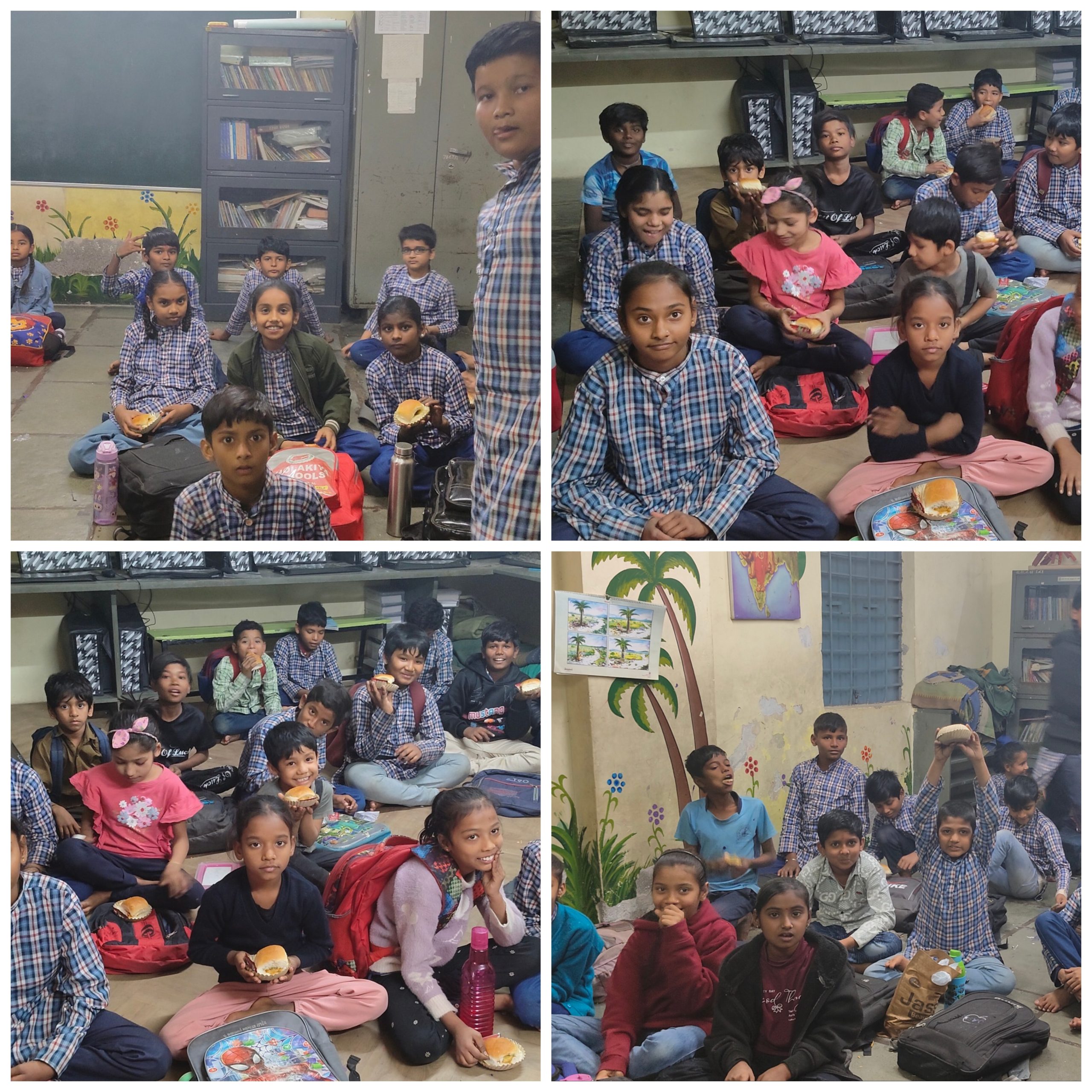 ​નમ્રતાગ્રીન ફાઉન્ડેશન દ્વારા રાજકોટની શાળા નં. 92 માં 150 થી વધુ બાળકો માટે ‘બટુક ભોજન’ નું સુંદર આયોજન કરવામાં આવ્યું.